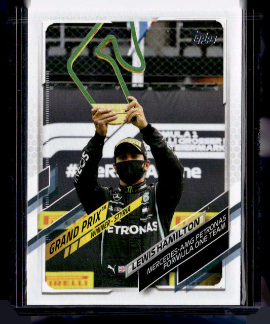 2021 Topps Chrome Formula 1 #139 Lewis Hamilton