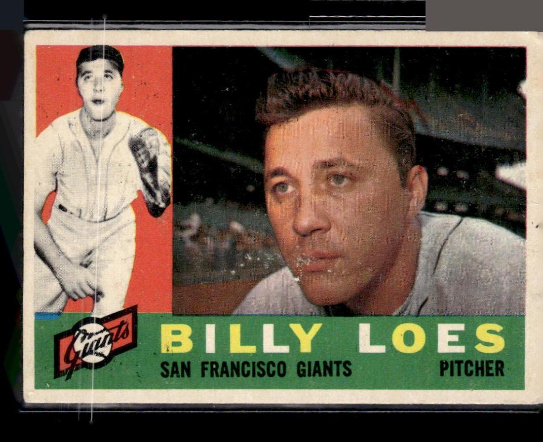 1960 Topps #181 Billy Loes