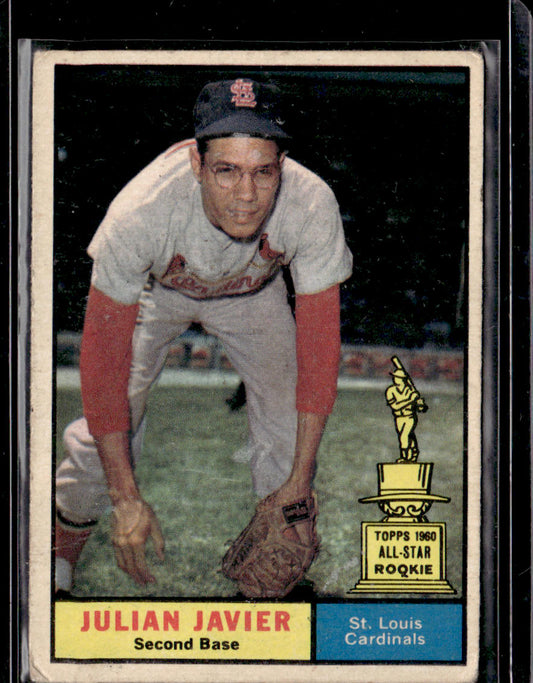 1961 Topps #148 Julian Javier