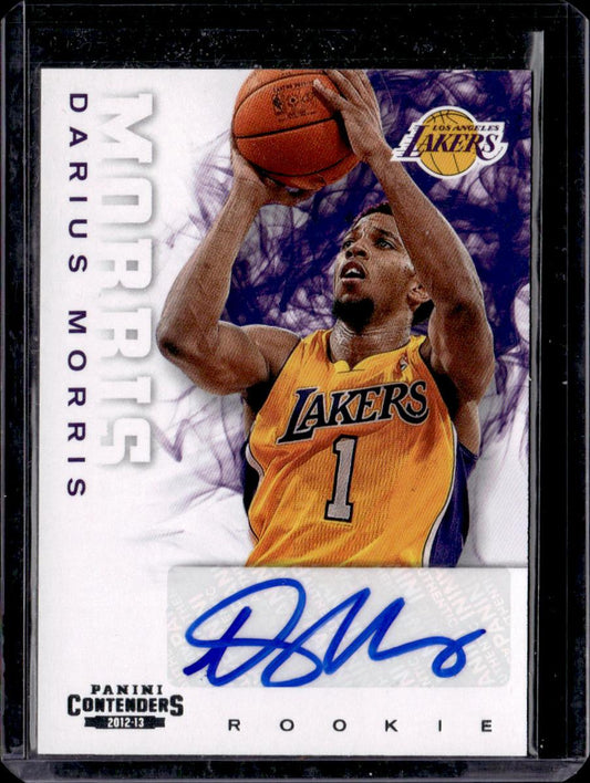 2012-13 Panini Contenders #288 Darius Morris