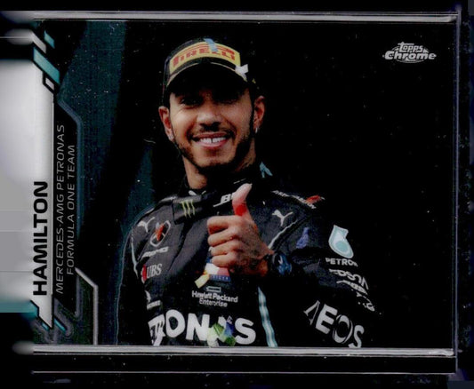 2020 Topps Chrome Formula 1 #174 Lewis Hamilton