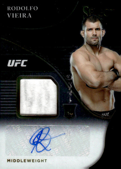 2021 Panini Select UFC #AM-RDV Rodolfo Vieira Autographed Memorabilia #/99