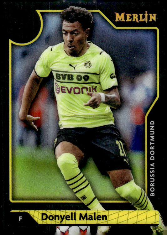 2021-22 Merlin Chrome UEFA Champions League #86 Donyell Malen