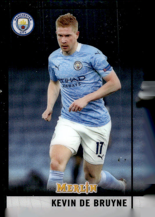 2020-21 Merlin Chrome UEFA Champions League #66 Kevin De Bruyne
