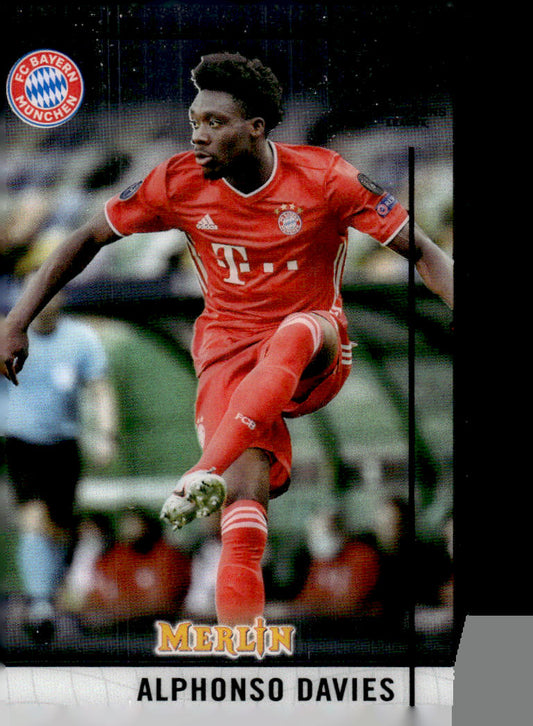 2020-21 Merlin Chrome UEFA Champions League #33 Alphonso Davies