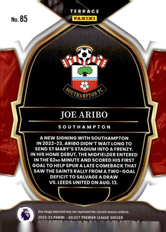 2022-23 Panini Select Premier League #85 Joe Aribo