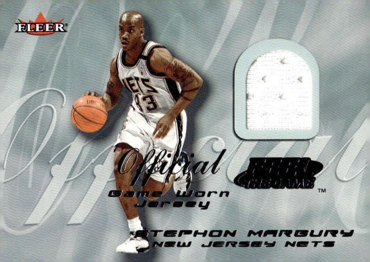 2000-01 Fleer Tradition #NNO Stephon Marbury Feel the Game