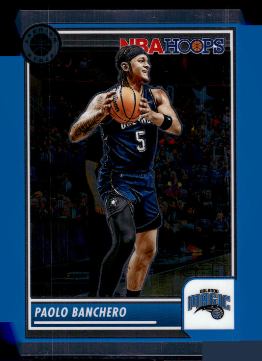2023-24 Hoops Premium Stock #25 Paolo Banchero Box Topper