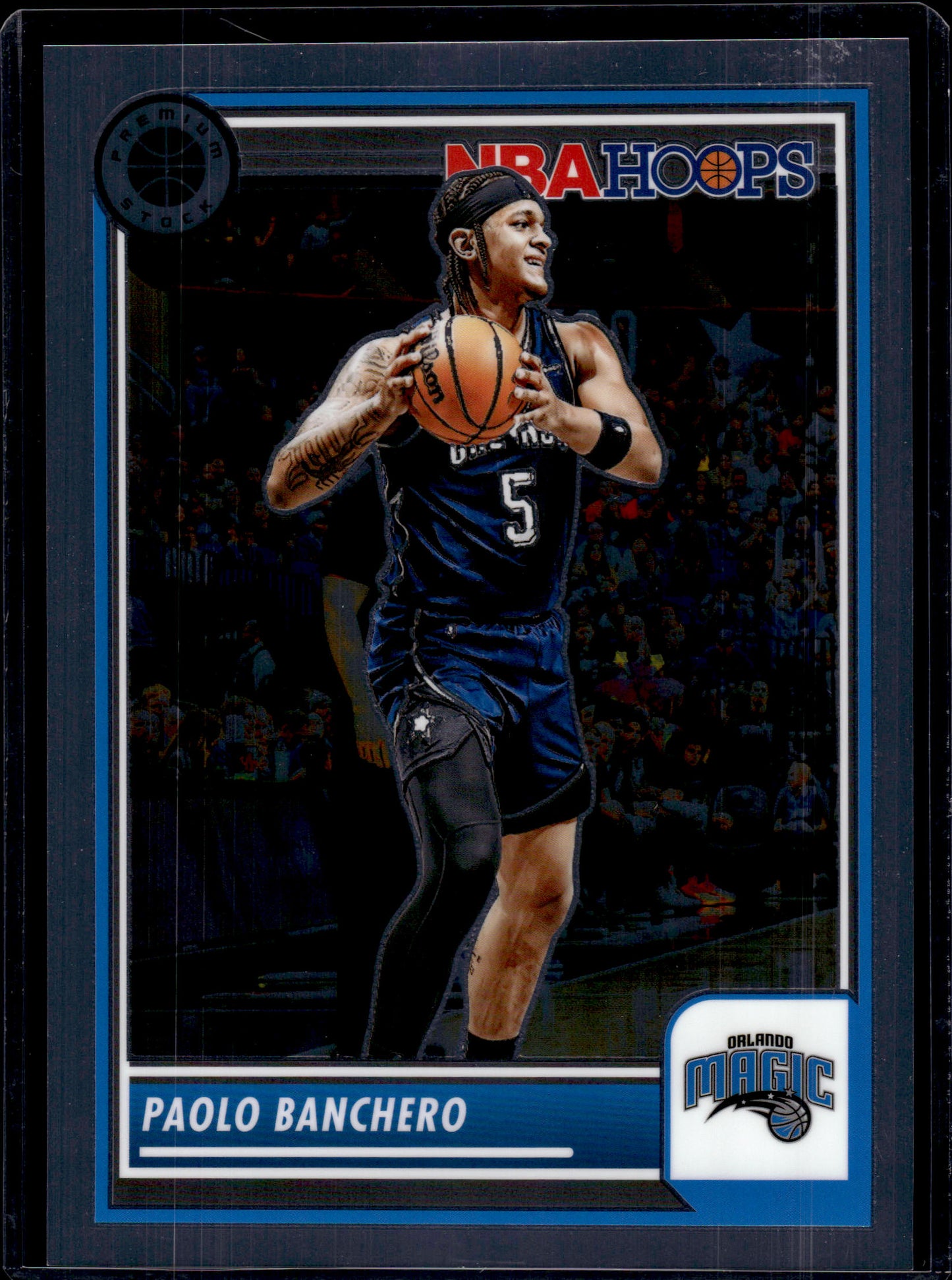 2023-24 Hoops Premium Stock #25 Paolo Banchero Box Topper