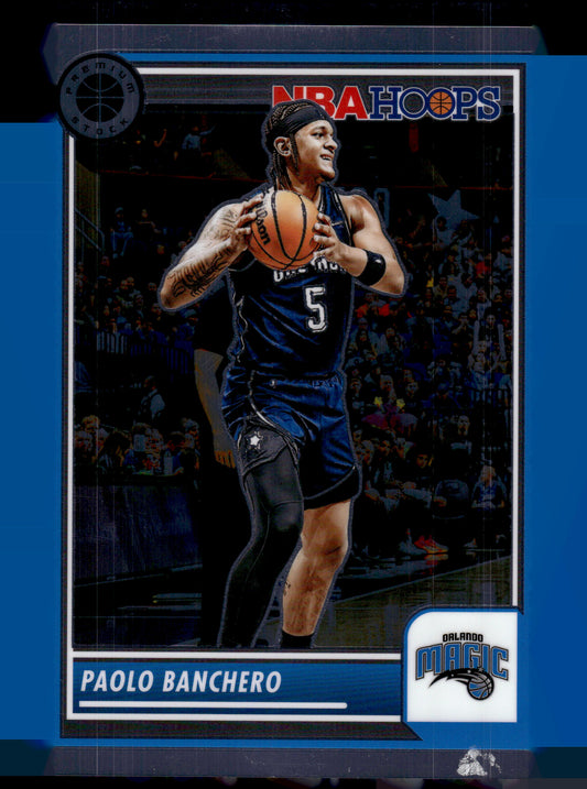 2023-24 Hoops Premium Stock #25 Paolo Banchero Box Topper
